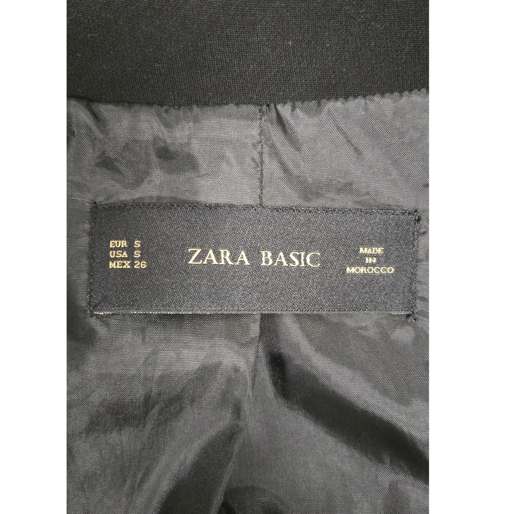 Zara Basic Bomber Jacket Full Zip Lightweight Poc… - image 3